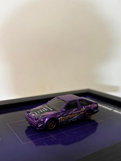 Toyota AE86 Sprinter Trueno 3D Car Frame Detachable Hot Wheels Diecast