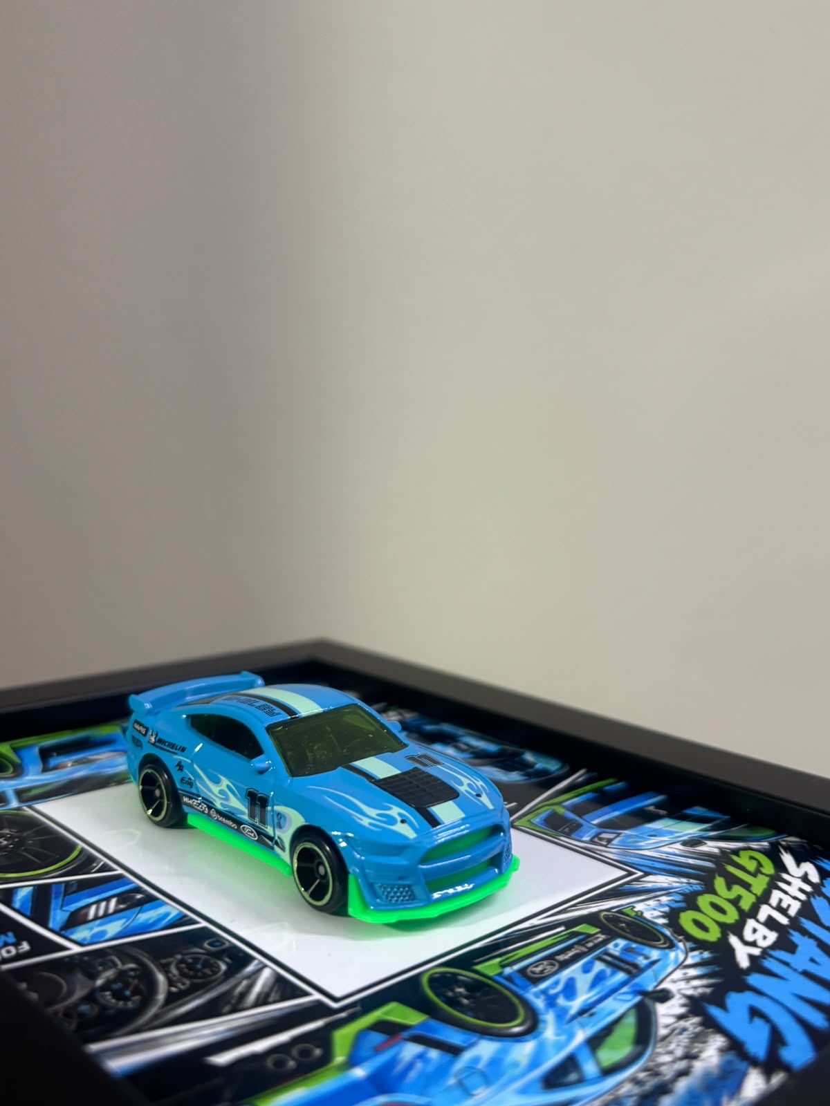 2020 Ford Mustang Shelby GT500 Manga 3D Car Frame(Manga Edition)