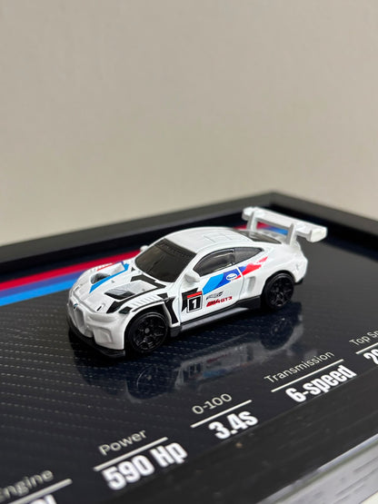 BMW 3D Car Frame Detachable Hot Wheels Diecast Wall Art