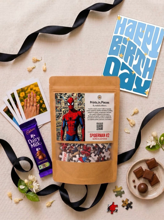 Superhero Comic Birthday Puzzle Hamper
