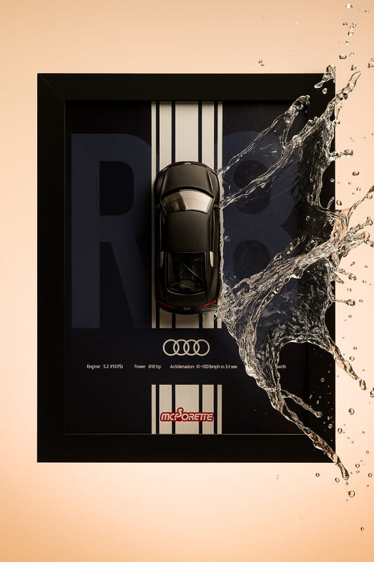 Audi R8 Majorette Car Frame