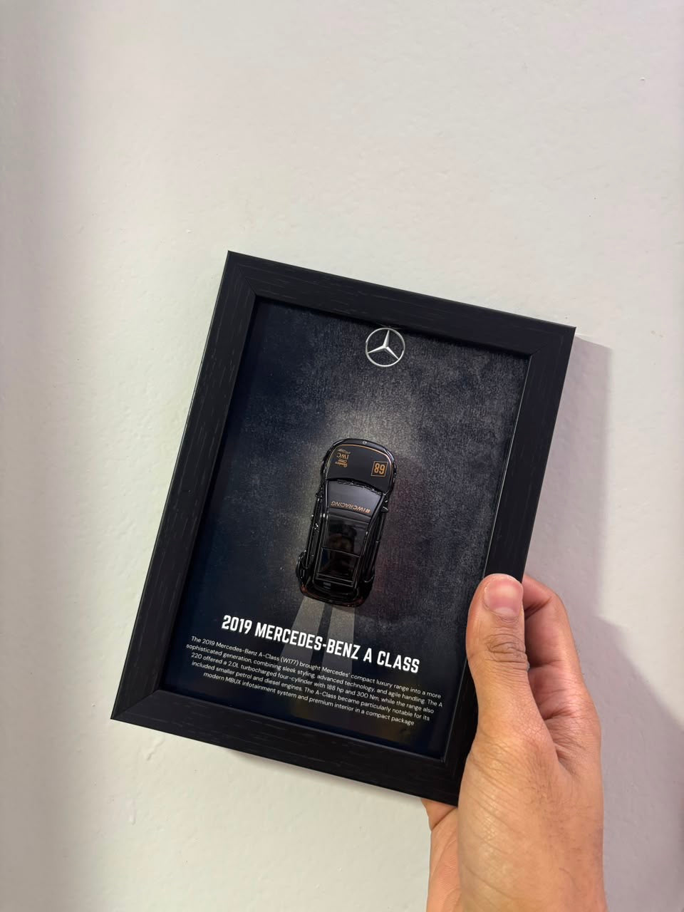 2019 Mercedes-Benz A-Class 3D Detachable Car Frame