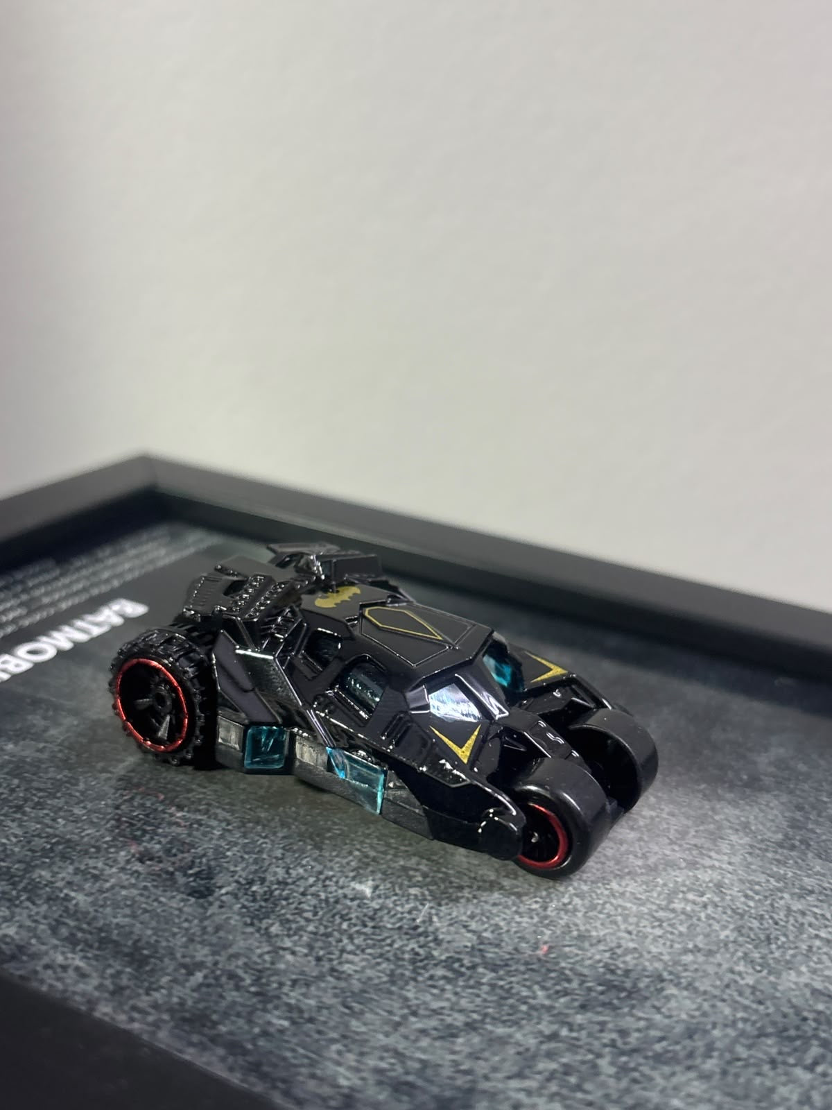 Batmobile 3D Car Frame #7 (Batman)