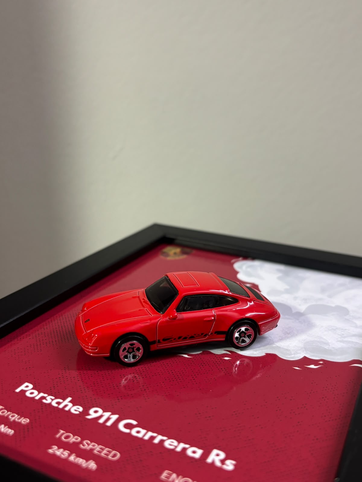 Porsche 911 Carrera RS 3D Car Frame