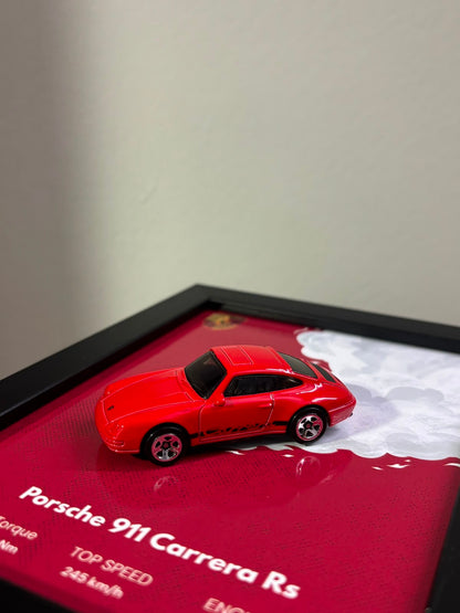 Porsche 911 Carrera RS 3D Car Frame