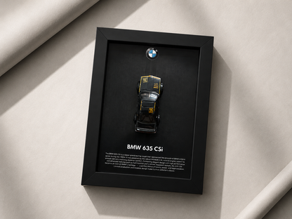 BMW 635 CSi 3D Car Frame Gift Hamper for Men