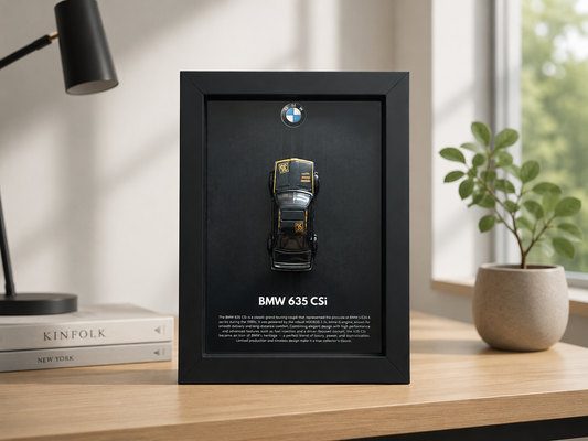 BMW 635 CSi 3D Car Frame