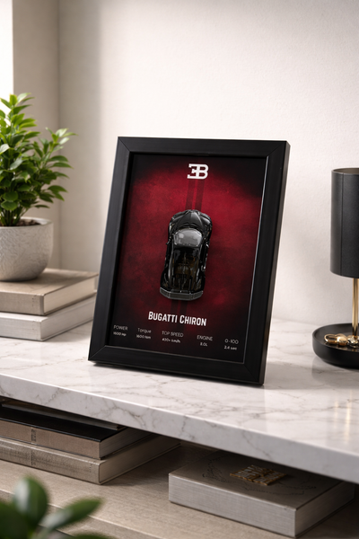 Bugatti Chiron Detachable Car Frame