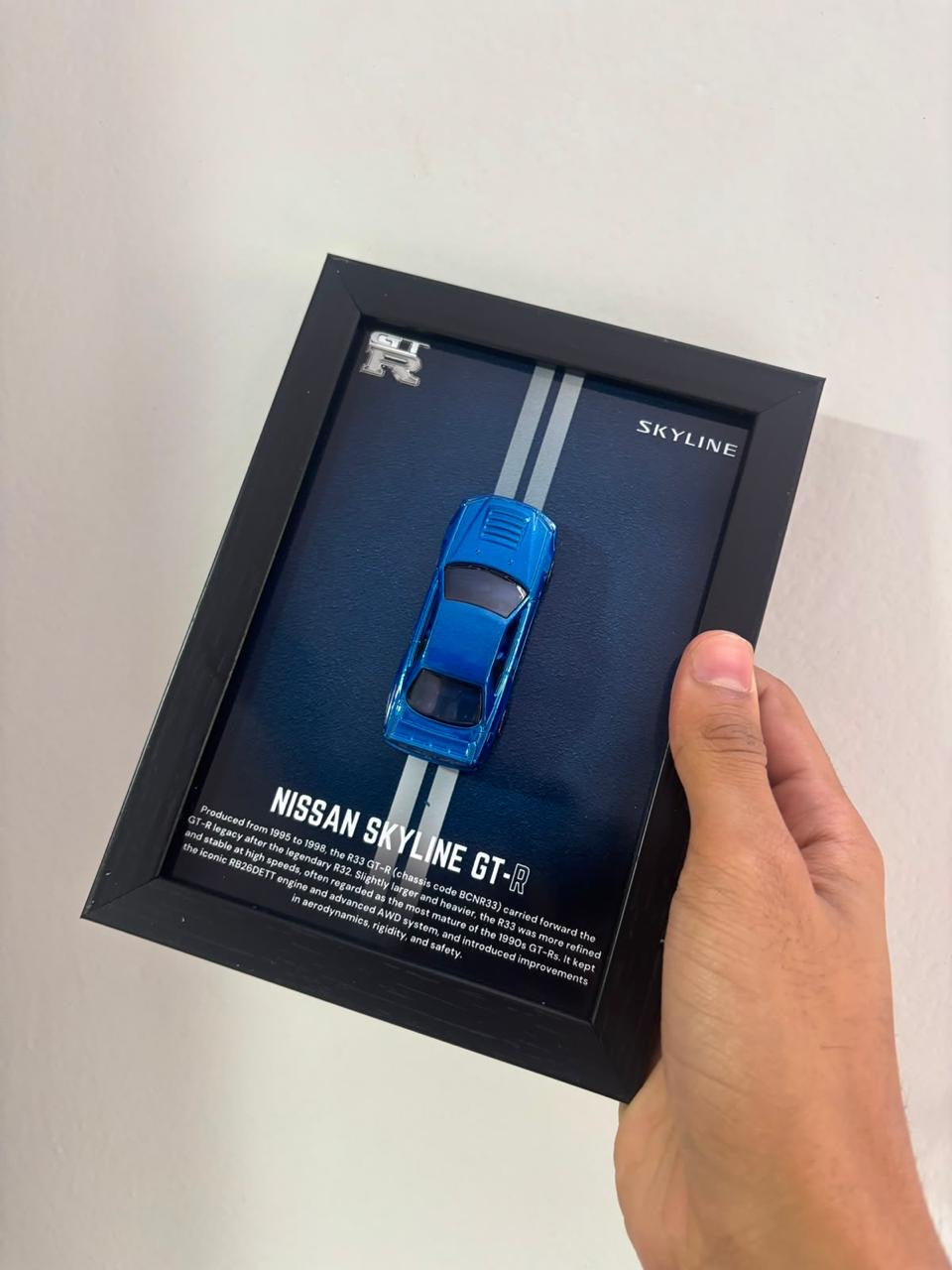 Nissan Skyline GT-R 3D Detachable Car Frame