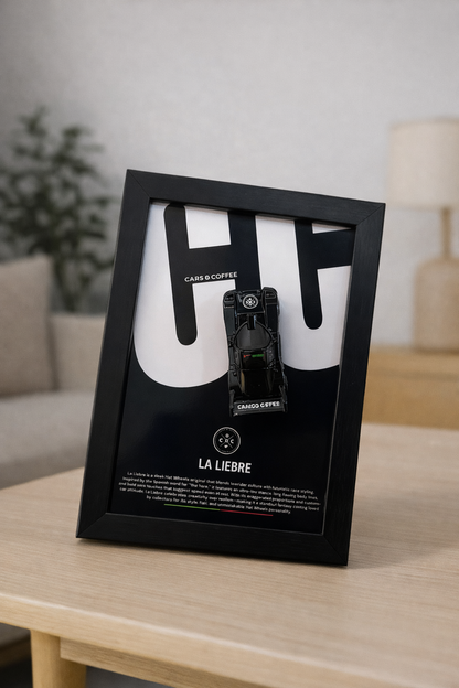 La Liebre 3d Hotwheels Car Frame