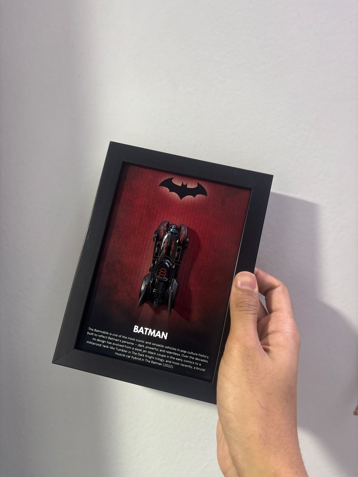 Batman Batmobile #10 3D Car Frame