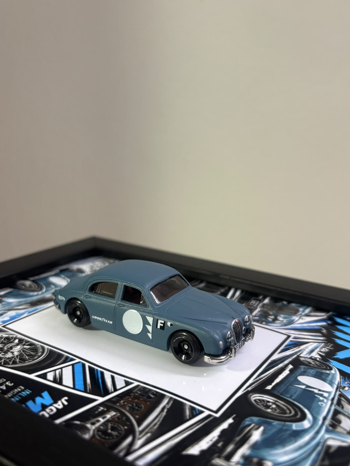 Jaguar MK1 Manga 3D Car Frame(Manga Edition)