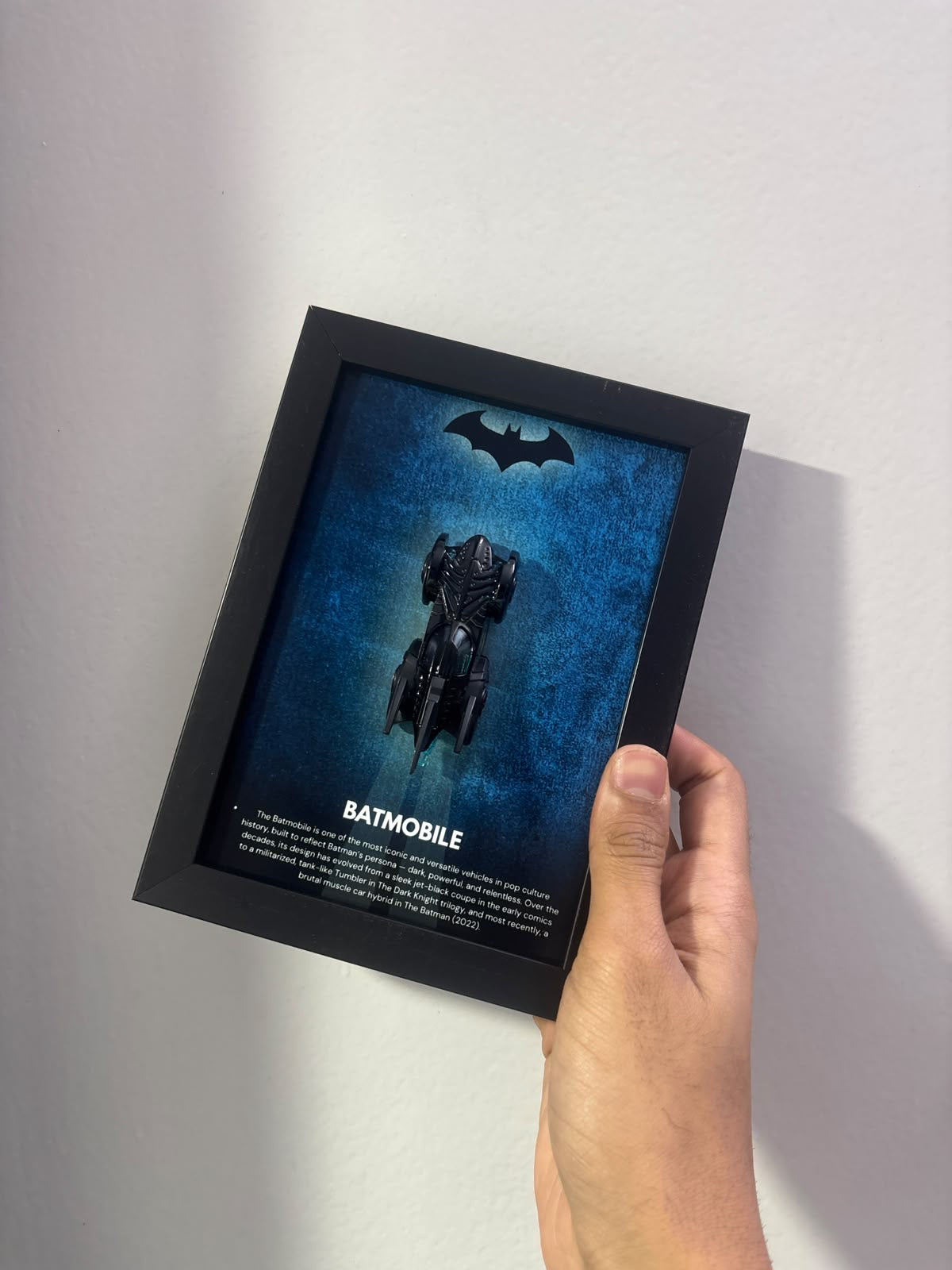 Batmobile 3D Car Frame #4