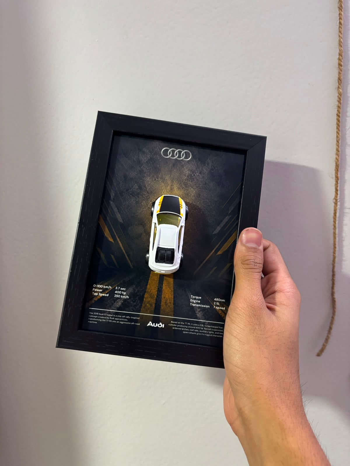 Audi TT Safari 3D Car Frame