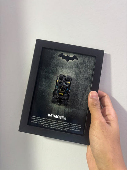 Batmobile 3D Car Frame #7 (Batman)
