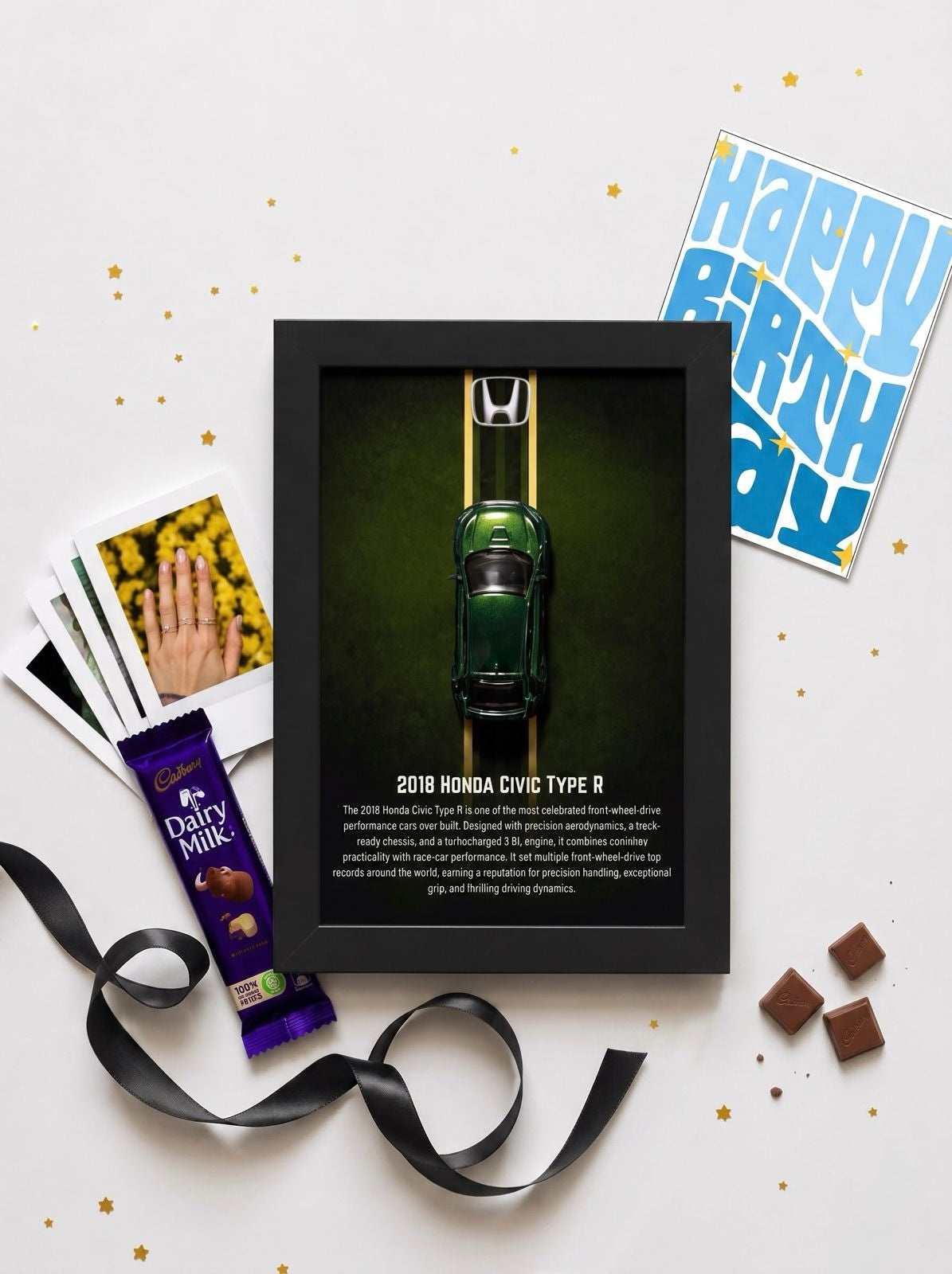 2018 Honda Civic Type R Birthday Frame Hamper