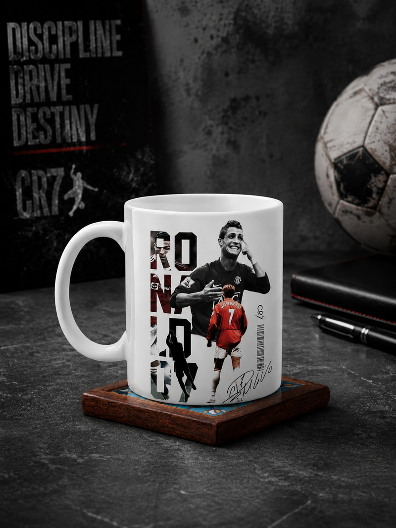 Cristiano Ronaldo CR7 Portugal Football Mug
