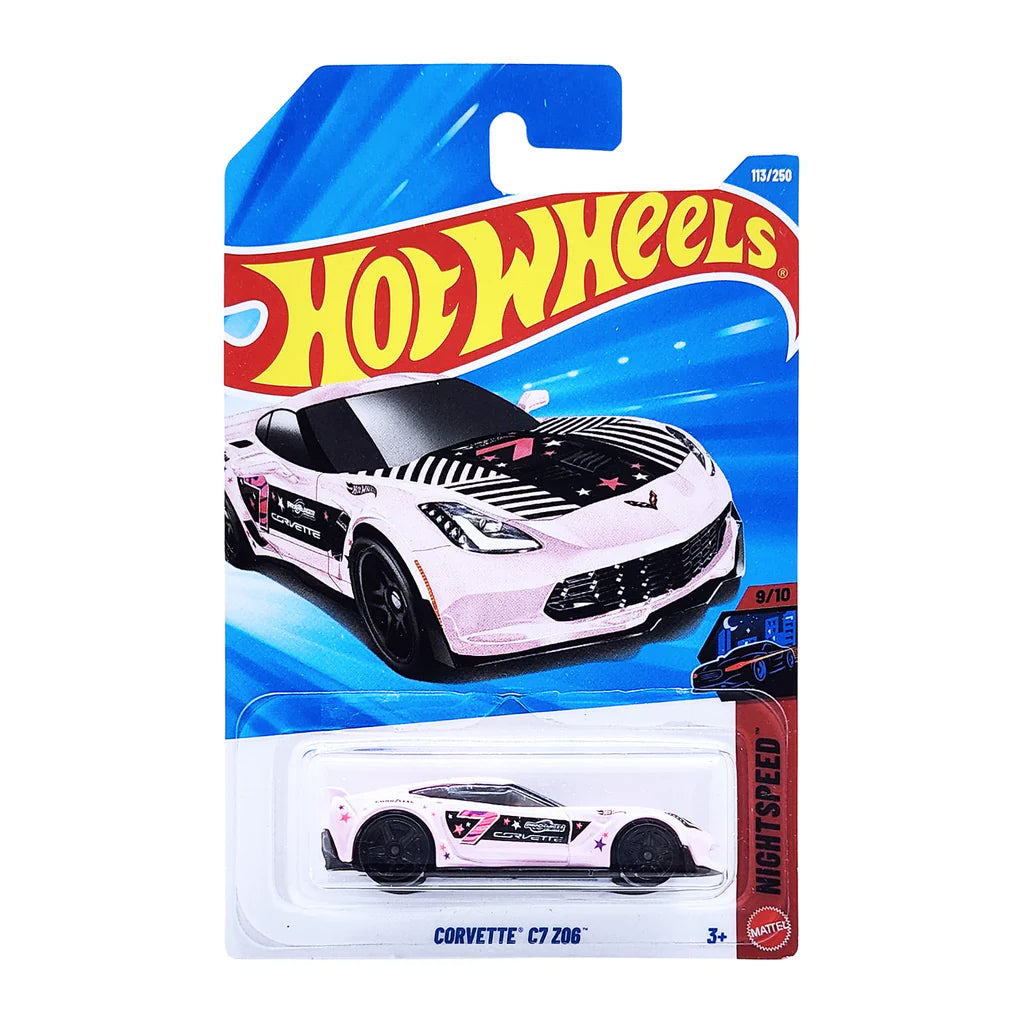 Hot Wheels Corvette C7 Z06 - HW Nightspeed - 1:64 Diecast Model India - Artistic Affairs
