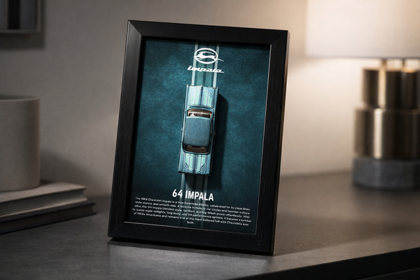 Impala '64 Hotwheels Detachable Car Frame