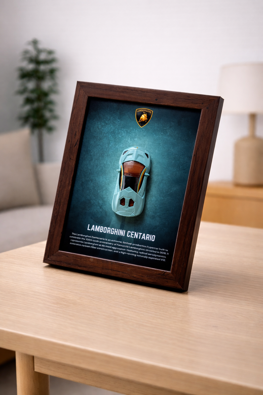 Lamborghini Centario 3d Car Frame