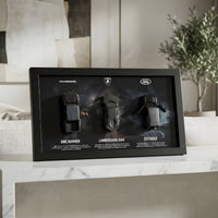 Triple Drive 3d Car Frame (Black Edition)