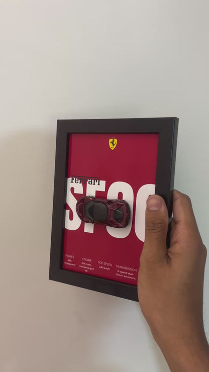 Ferrari SF90 Hotwheels 3d Car Frame