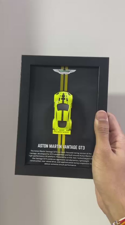 Aston Martin Vantage GT3 3D Detachable Car Frame