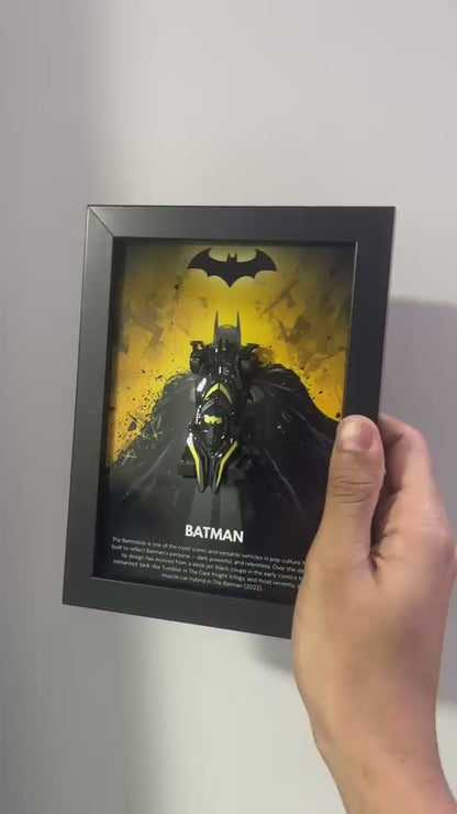 Batman Batmobile #8 3D Car Frame