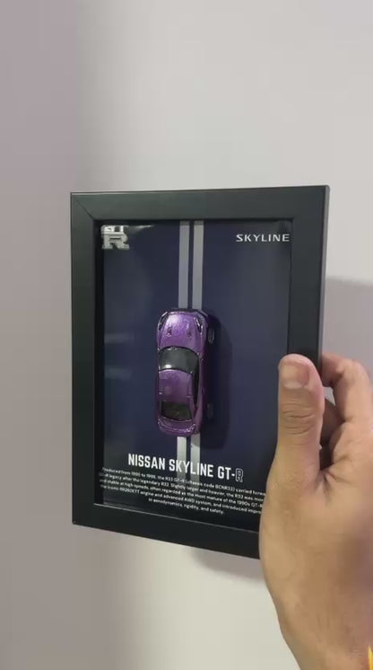 Nissan Skyline GT-R 3D Detachable Car Frame