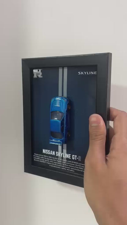 Nissan Skyline GT-R 3D Detachable Car Frame