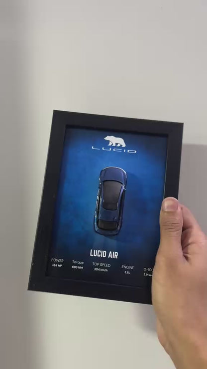Lucid Air 3D Detachable Car Frame