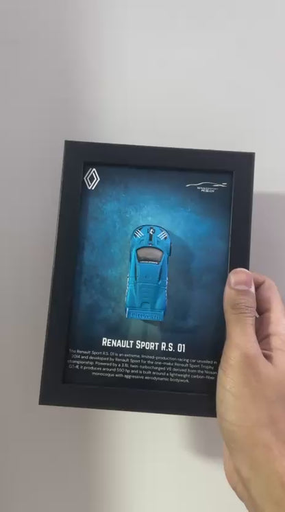 Renault Sport R.S. 01 3D Detachable Car Frame