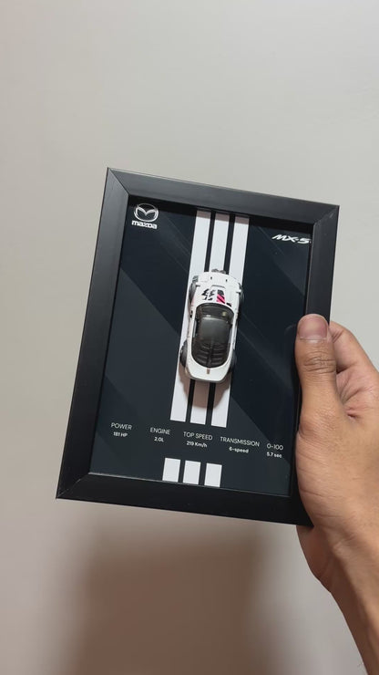 Mazda Mx-5 Miata 3d Hotwheels Car Frame