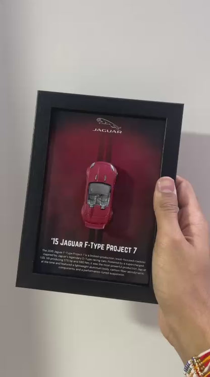 ’15 Jaguar F-Type Project 7 3D Detachable Car Frame