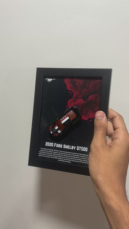 2020 Ford Shelby GT500 3D Car Frame