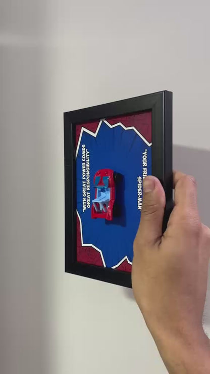 Spider-Man 3D Detachable Car Frame