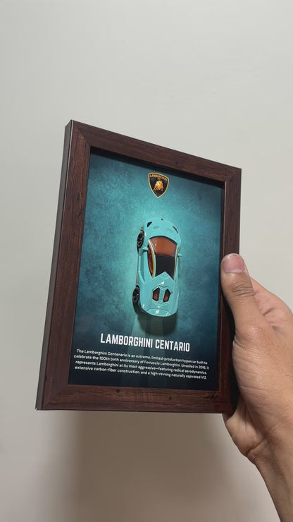Lamborghini Centario 3d Car Frame