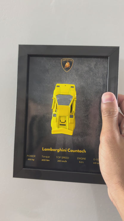 Lamborghini Countach Car Frame