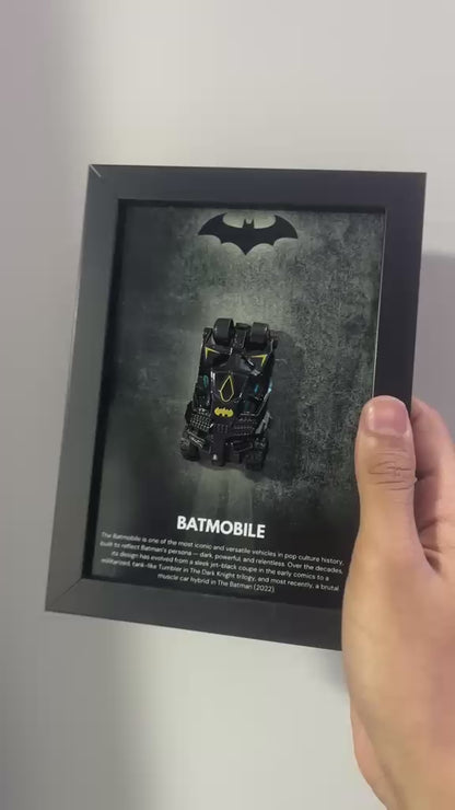 Batmobile 3D Car Frame #7 (Batman)