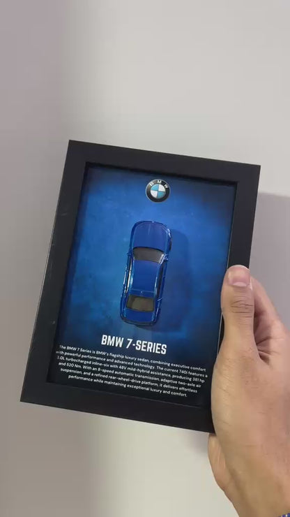 BMW 7-Series 3D Detachable Car Frame