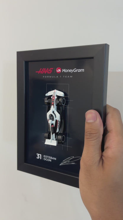 Haas F1 Hotwheels Car Frame