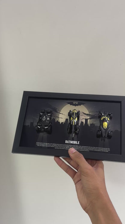 Triple Drive 3d Car Frame (Batmobile Edition #2)