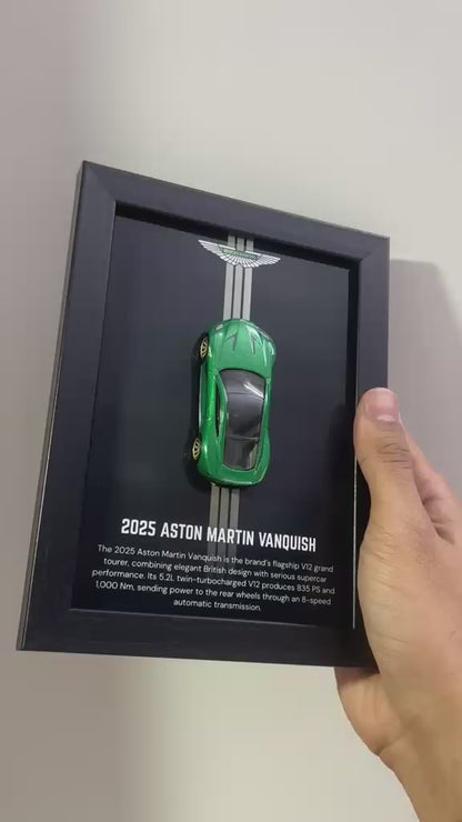 2025 Aston Martin Vanquish 3D Detachable Car Frame