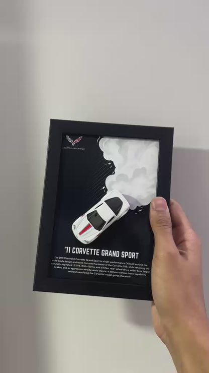 2011 Chevrolet Corvette Grand Sport 3D Detachable Car Frame