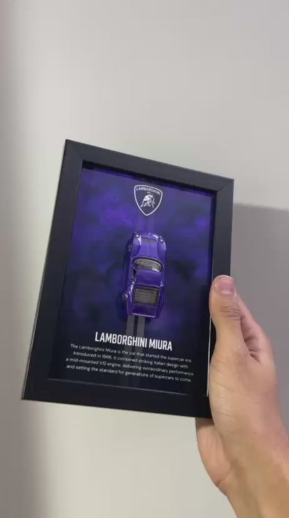 Lamborghini Miura 3D Car Frame