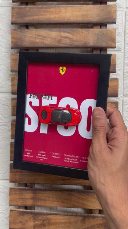 Ferrari SF90 Hotwheels 3d Car Frame
