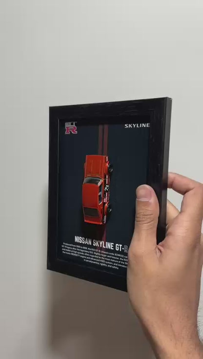 Nissan Skyline Gtr Hotwheels Detachable Car Frame