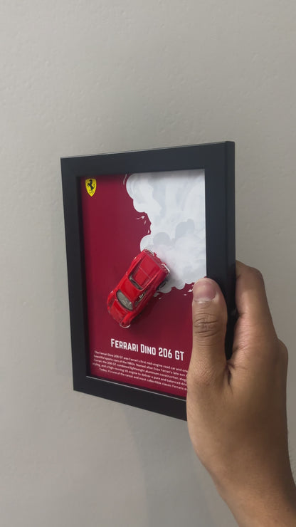 Ferrari Dino 206 GT 3D Car Frame