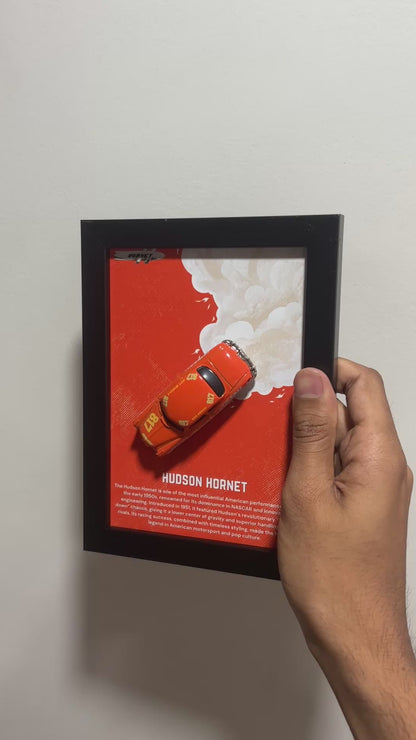 Hudson Hornet 3D Car Frame