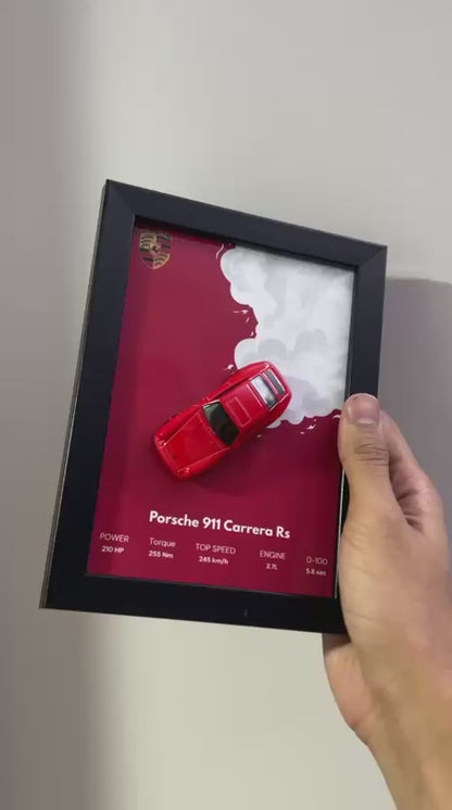 Porsche 911 Carrera RS 3D Car Frame